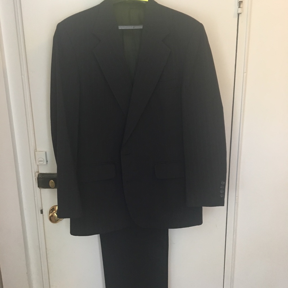 Men’s Blue pin stripe suit